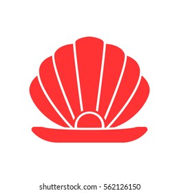 Pearl icon flat.