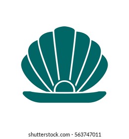 Pearl icon flat.