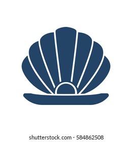 Pearl icon flat.