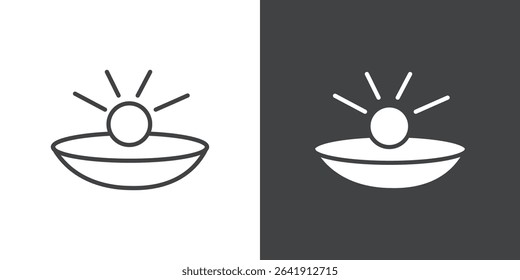 pearl icon symbol illustration logo