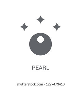 Pearl icon. Trendy Pearl logo concept on white background from Luxury collection. Suitable for use on web apps, mobile apps and print media.