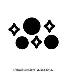 Ilustração de design de símbolo de vetor de ícone de pérola