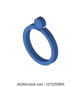 Pearl isometric left top view 3D icon