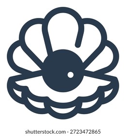 Pearl de Kuwait Vector Icon