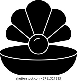 Pearl Line vector Icon Design