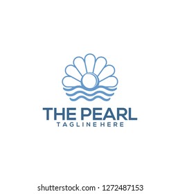 Pearl Logo Design Template Stock Vector (Royalty Free) 1272487153 ...