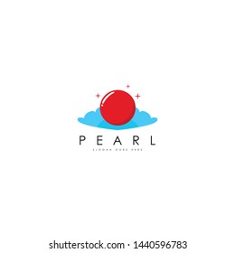 Pearl Logo Design Vector for Company Logo Design and Fashion Icon