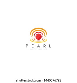 Pearl Logo Design Vector for Company Logo Design and Fashion Icon