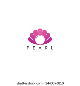 Pearl Logo Design Vector for Company Logo Design and Fashion Icon