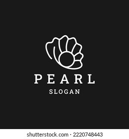 Pearl logo icon design template 