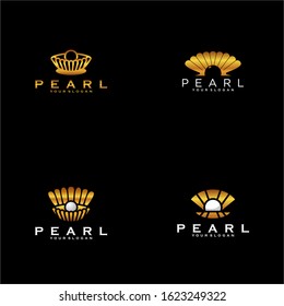Pearl Logo Template, Vector Stock Image