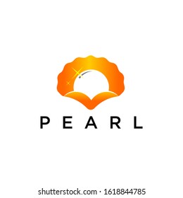 The Pearl Logo Vector Stock