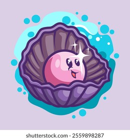 Pearl Mascot Vector Illustration great for your brand business