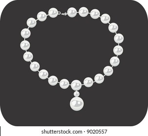 pearl necklace	