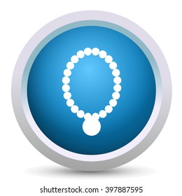 pearl necklace icon