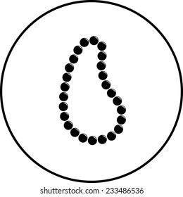 pearl necklace symbol