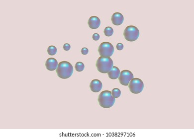Pearl pattern. Gentle pearls background. Vector illustration for invitation, card, celebration, party, carnival, festive holiday and Your project. Pastel Background