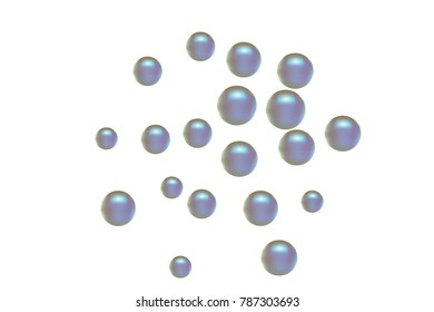 Pearl pattern. Gentle pearls background. Isolated. Vector illustration for invitation, card, celebration, party, carnival, festive holiday and Your project.