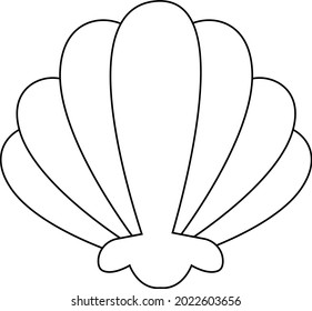 Pearl shell vector art and illustration