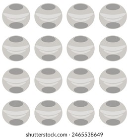 Pearl. Simple seamless pattern. Vector .