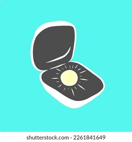 Pearl vector in the center