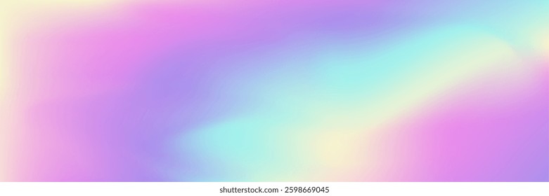 Pearlescent Background. Abstract Texture. Modern Card. Violet Metal Gradient. Neon Multicolor Backdrop. Shiny Surface. Trendy Foil. Iridescent Texture. Purple Pearlescent Background