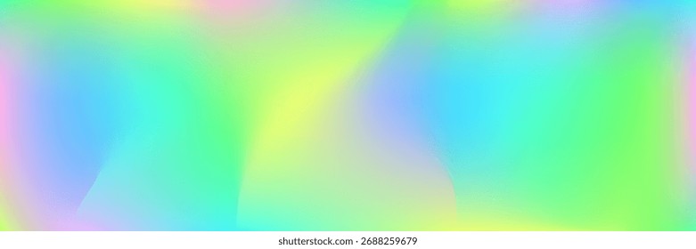 Fundo Pearlescent. Textura abstrata. Tela de Fundo da Geometria Pop. Gradiente De Tintura Neon. Luz vibrante. Malha metálica. Textura Do Holograma. Imagem suave. Fundo azul pérola