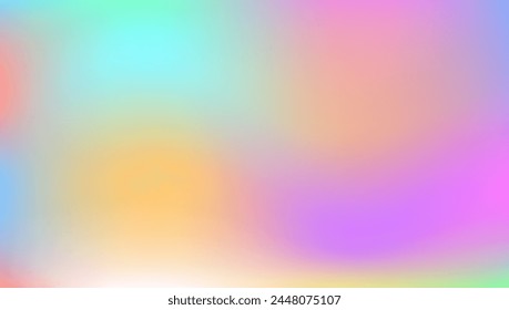 Pearlescent Background. Blur Banner. Soft Holography Template. Purple Shiny Gradient. Iridescent Texture. Vibrant Card. Girlie Foil. Holographic Texture. Blue Pearlescent Background