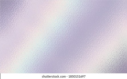 Pearlescent Background. Holographic Foil. Iridescent Texture. Neon Rainbow Metallic Gradient. Hologram Effect. Sparkly Silver Metal Texture. Soft Backdrop. Design Prints. Pearlescent Pattern. Vector