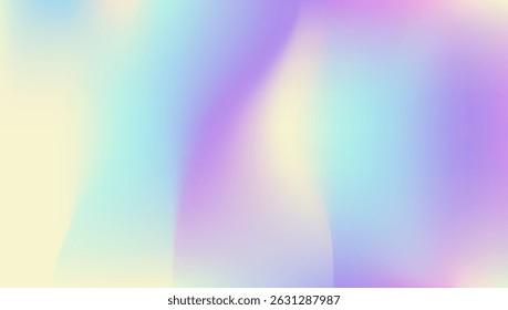 Fondo perlado. Gradiente holográfico. Luz moderna. Invitación de geometría suave. Líquido vibrante. Brillante brillo. Textura de metal rosa. Textura Abstractas. Fondo perlado azul