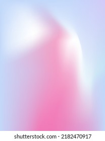 Pearlescent background with holographic gradient. Vector illustration