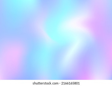 Pearlescent Background. Holographic Texture. Bright Card. Retro Spectrum Template. Blur Poster. Pink Soft Gradient. Pastel Light. Hologram Texture. Violet Pearlescent Background