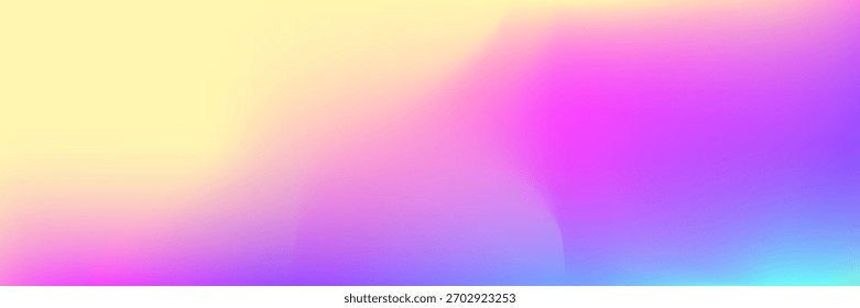 Fondo perlado. Gradiente iridiscente. Tarjeta gráfica. Textura de metal violeta. Lámina líquida. Ilustración futurista de neón. Gradiente holográfico. Difuminar superficie. Fondo perlado azul