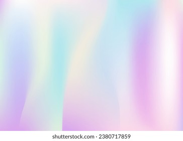Pearlescent Background. Iridescent Gradient. Hologram Texture. Hipster Mesh. Pastel Light. Soft Concept. Blue Pop Texture. Blur Multicolor Invitation. Pink Pearlescent Background