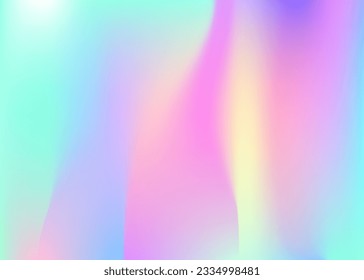 Pearlescent Background. Iridescent Texture. Digital Light. Soft Multicolor Illustration. Trendy Mesh. Blur Concept. Purple Neon Gradient. Abstract Texture. Violet Pearlescent Background