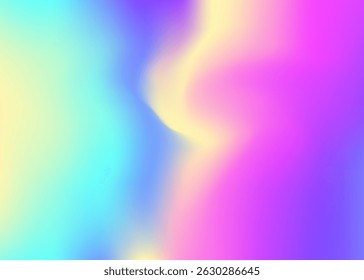 Pearlescent Background. Liquid Mesh. Neon Surface. Pop Geometric Illustration. Iridescent Gradient. Vibrant Cover. Purple Blur Texture. Abstract Gradient. Violet Pearlescent Background