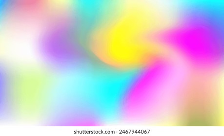 Pearlescent Background. Purple Soft Gradient. Holographic Texture. Retro Minimalist Illustration. Abstract Texture. Kawaii Fluid. Graphic Foil. Blur Glitter. Blue Pearlescent Background