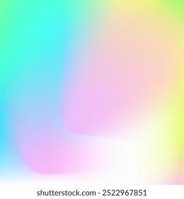 Pearlescent Background. Soft Design. Hologram Gradient. Shiny Fluid. Vintage Card. Yellow Pop Texture. Metal Geometric Brochure. Iridescent Gradient. Blue Pearlescent Background