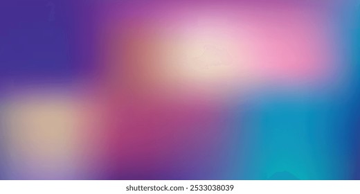 Fundo Pearlescent. Fundo de gasolina macia. Padrão Retrô. Gradiente do holograma. Textura Pop Azul. Trendy Light. Líquido vibrante. Gradiente abstrato.