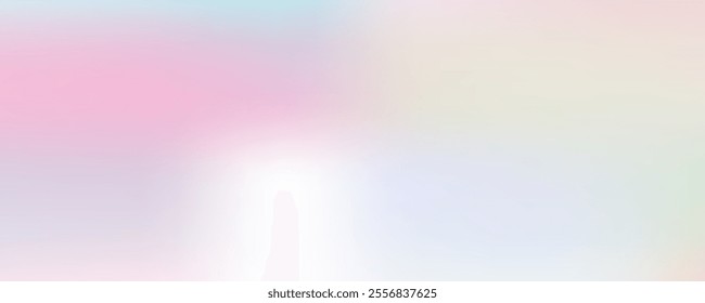 Pearlescent Background. Soft Gasoline Backdrop. Retro Pattern. Hologram Gradient. Blue Pop Texture. Trendy Light. Vibrant Fluid. Abstract Gradient.