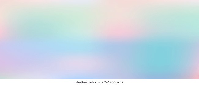 Pearlescent Background. Soft Gasoline Backdrop. Retro Pattern. Hologram Gradient. Blue Pop Texture. Trendy Light. Vibrant Fluid. Abstract Gradient.