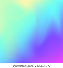 Pearlescent Background. Trendy Paper. Metal Multicolor Invitation. Abstract Gradient. Purple Retro Texture. Iridescent Texture. Modern Mesh. Pop Banner. Blue Pearlescent Background