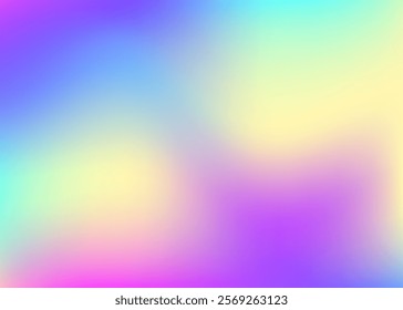Pearlescent Background. Violet Metal Texture. Fantasy Fluid. Retro Vector. Soft Gasoline Invitation. Bright Card. Iridescent Gradient. Abstract Texture. Purple Pearlescent Background