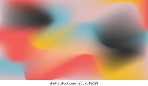 Pearlescent gradient background with a soft abstract backdrop. Colorful wallpaper vibrant fluid gradients and a smooth gradation texture