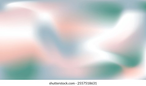 Pearlescent gradient background with a soft abstract backdrop. Colorful wallpaper vibrant fluid gradients and a smooth gradation texture