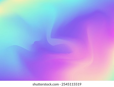 Pearlescent Gradient. Blur Creative Brochure. Vibrant Fluid. Blue Metal Texture. Holographic Background. Iridescent Background. Pop Effect. Unicorn Paper. Violet Pearlescent Gradient