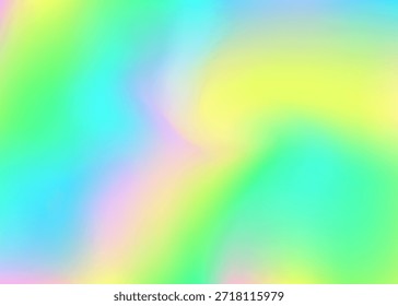 Gradiente perlado. Textura suave hippy. Anuncio de metal. Plantilla minimalista retro. Fondo holográfico. Tarjeta Antiguas. Fondo de Vaporwave. Papel Pop. Gradiente perlado azul