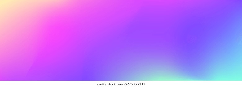 Pearlescent Gradient. Hologram Background. Vintage Foil. Violet Shiny Texture. Neon Gasoline Illustration. Chrome Light. Holographic Background. Retro Design. Pink Pearlescent Gradient