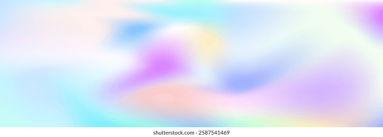 Pearlescent Gradient. Hologram Texture. Pink Metal Background. Fantasy Cover. Pop Futuristic Invitation. Cosmos Light. Iridescent Background. Neon Image. Purple Pearlescent Gradient