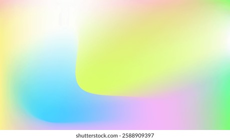 Pearlescent Gradient. Hologram Texture. Yellow Neon Background. Fashion Foil. Metal Geometry Brochure. Retro Fluid. Holographic Background. Blur Poster. Green Pearlescent Gradient